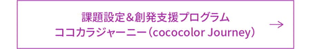 課題設定＆創発支援プログラム ココカラジャーニー（cococolor Journey）