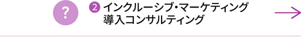 ②インクルーシブ・マーケティング導入コンサルティング