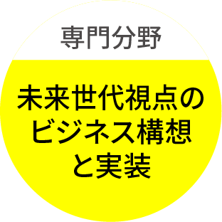 専門分野 未来世代視点のビジネス構想と実装
